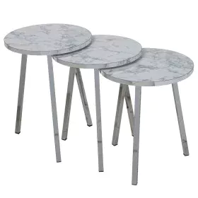 Jeu de 3 tables Alexandra House Living Argenté Bois de Alexandra House Living, Tables - Réf : D1624563, Prix : 91,78 €, Remis...