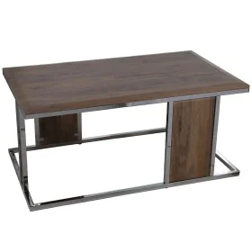 Centre Table Alexandra House Living Brown Silver Wood 99 x 45 x 59 cm by Alexandra House Living, Tables - Ref: D1624571, Pric...