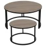 Jeu de 2 tables Alexandra House Living Marron Noir Bois de Alexandra House Living, Tables - Réf : D1624575, Prix : 228,09 €, ...