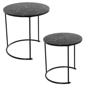 Set of 2 tables Alexandra House Living Black Metal by Alexandra House Living, Tables - Ref: D1624610, Price: 132,71 €, Discou...