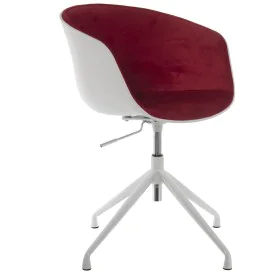 Chaise de Bureau Alexandra House Living Blanc Rouge Plaque Tournante de Alexandra House Living, Chaises et canapés - Réf : D1...