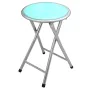 Tabouret Pliant Alexandra House Living Bleu Bois 30 x 45 x 30 cm de Alexandra House Living, Tabourets - Réf : D1624831, Prix ...