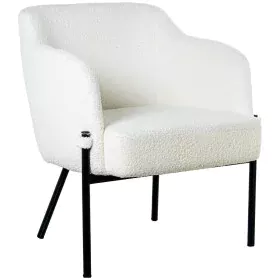 Armchair Alexandra House Living White 44 x 81 x 73 cm by Alexandra House Living, Chairs - Ref: D1624861, Price: 198,56 €, Dis...