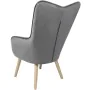 Armchair Alexandra House Living Grey 65 x 99 x 71 cm by Alexandra House Living, Chairs - Ref: D1624868, Price: 195,64 €, Disc...