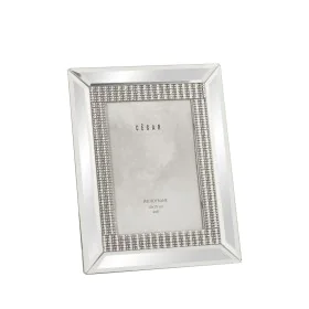 Cadre photo Alexandra House Living Gris Verre Miroir 10 x 15 x 2 cm de Alexandra House Living, Cadres muraux et de table - Ré...