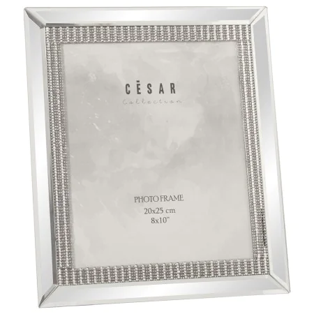 Photo frame Alexandra House Living Grey Crystal Mirror 20 x 25 x 2 cm by Alexandra House Living, Table and wall frames - Ref:...