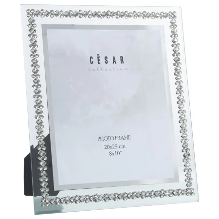 Cadre photo Alexandra House Living Gris Verre 28 x 33 x 2 cm de Alexandra House Living, Cadres muraux et de table - Réf : D16...