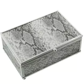 Jewelry box Alexandra House Living Grey Crystal 15 x 6 x 10 cm by Alexandra House Living, Boxes - Ref: D1624925, Price: 14,68...