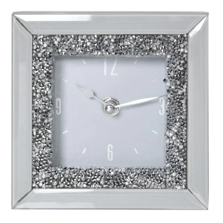 Reloj de Mesa Alexandra House Living Gris Cristal 14 x 14 x 5 cm de Alexandra House Living, Relojes de escritorio - Ref: D162...