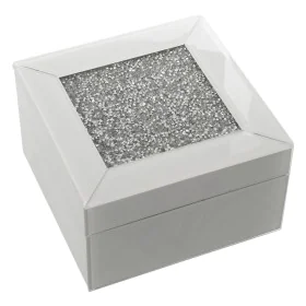 Boîte à bijoux Alexandra House Living Blanc Verre 14 x 8 x 14 cm de Alexandra House Living, Boîtes - Réf : D1624930, Prix : 2...