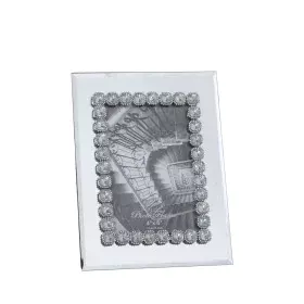 Photo frame Alexandra House Living Grey Crystal Mirror 16 x 21 x 1 cm by Alexandra House Living, Table and wall frames - Ref:...