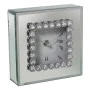 Horloge de table Alexandra House Living Gris Verre Miroir 15 x 15 x 5 cm de Alexandra House Living, Pendulettes de bureau - R...