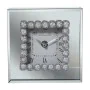 Table clock Alexandra House Living Grey Crystal Mirror 15 x 15 x 5 cm by Alexandra House Living, Desk & Shelf Clocks - Ref: D...