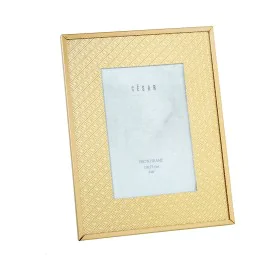 Moldura de Fotos Alexandra House Living Dourado Cristal 18 x 23 x 2 cm de Alexandra House Living, Molduras de parede e mesa -...