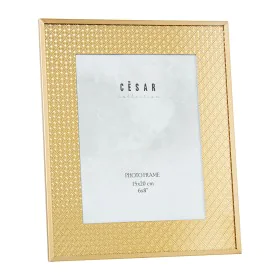 Photo frame Alexandra House Living Golden Crystal 23 x 28 x 2 cm by Alexandra House Living, Table and wall frames - Ref: D162...