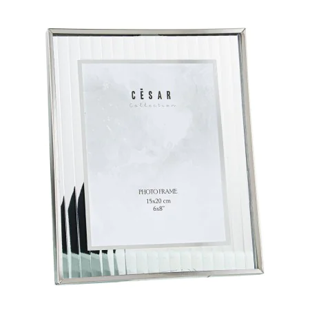 Cornice Portafoto Alexandra House Living Grigio Cristallo 22 x 27 x 2 cm di Alexandra House Living, Cornici da parete e da ta...