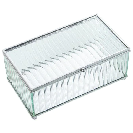 Caja-Joyero Alexandra House Living Gris Cristal 21 x 9 x 13 cm de Alexandra House Living, Cajas - Ref: D1624950, Precio: 25,4...