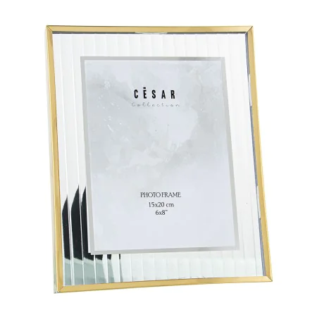 Photo frame Alexandra House Living Golden Crystal 22 x 27 x 2 cm by Alexandra House Living, Table and wall frames - Ref: D162...