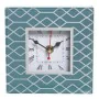 Horloge de table Alexandra House Living Bleu Verre 14 x 14 x 4 cm de Alexandra House Living, Pendulettes de bureau - Réf : D1...