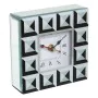 Reloj de Mesa Alexandra House Living Blanco Negro Cristal 14 x 14 x 4 cm de Alexandra House Living, Relojes de escritorio - R...