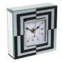 Table clock Alexandra House Living White Black Crystal 14 x 14 x 4 cm by Alexandra House Living, Desk & Shelf Clocks - Ref: D...