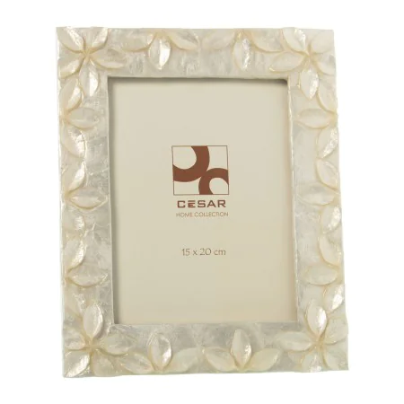 Photo frame Alexandra House Living Mother of pearl 22 X 1 X 27 CM by Alexandra House Living, Table and wall frames - Ref: D16...