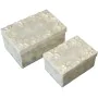 Set of decorative boxes Alexandra House Living Mother of pearl 2 Pieces by Alexandra House Living, Boxes - Ref: D1624975, Pri...