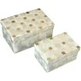 Set of decorative boxes Alexandra House Living Brown Mother of pearl 2 Pieces by Alexandra House Living, Boxes - Ref: D162498...