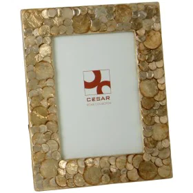 Photo frame Alexandra House Living Brown Mother of pearl 27 X 1 X 32 CM by Alexandra House Living, Table and wall frames - Re...