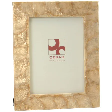 Photo frame Alexandra House Living Brown Mother of pearl 27 X 1 X 32 CM by Alexandra House Living, Table and wall frames - Re...