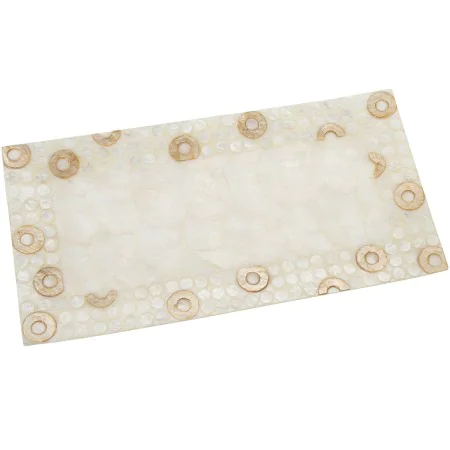 Centerpiece Alexandra House Living Brown Mother of pearl 40 x 1 x 20 cm by Alexandra House Living, Bowls - Ref: D1625032, Pri...