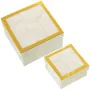 Set of decorative boxes Alexandra House Living Golden Mother of pearl 2 Pieces by Alexandra House Living, Boxes - Ref: D16250...