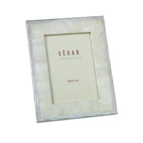 Photo frame Alexandra House Living Golden Mother of pearl 17 x 1 x 22 cm by Alexandra House Living, Table and wall frames - R...