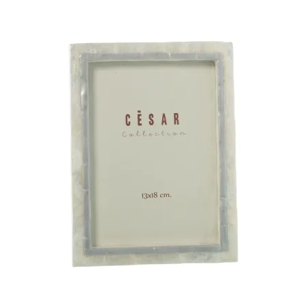 Photo frame Alexandra House Living Silver Mother of pearl 15 x 1 x 23 cm by Alexandra House Living, Table and wall frames - R...