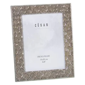 Photo frame Alexandra House Living Silver Plastic 21 x 1 x 25 cm by Alexandra House Living, Table and wall frames - Ref: D162...