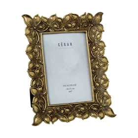 Photo frame Alexandra House Living Golden Plastic 17 x 2 x 21 cm by Alexandra House Living, Table and wall frames - Ref: D162...