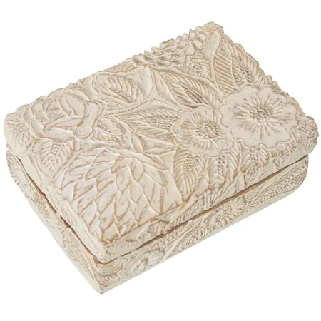 Caja-Joyero Alexandra House Living Blanco Plástico 12 x 4 x 8 cm de Alexandra House Living, Cajas - Ref: D1625179, Precio: 11...