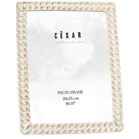 Photo frame Alexandra House Living White Plastic 22 x 1 x 28 cm by Alexandra House Living, Table and wall frames - Ref: D1625...