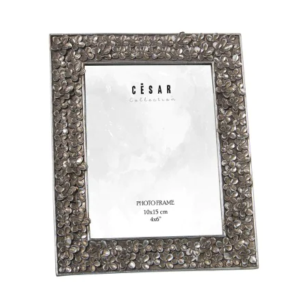 Photo frame Alexandra House Living Silver Plastic 17 x 1 x 22 cm by Alexandra House Living, Table and wall frames - Ref: D162...