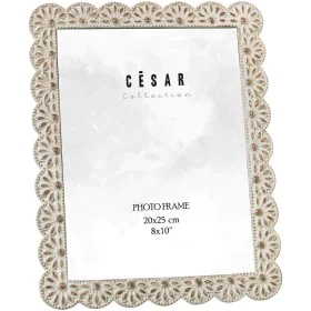 Cadre photo Alexandra House Living Blanc Plastique 23 x 1 x 28 cm de Alexandra House Living, Cadres muraux et de table - Réf ...