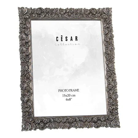 Photo frame Alexandra House Living Silver Plastic 19 x 1 x 24 cm by Alexandra House Living, Table and wall frames - Ref: D162...