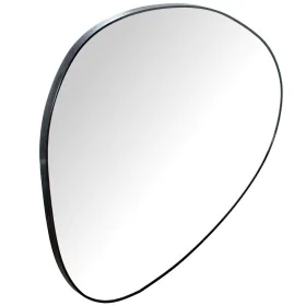 Wall mirror Alexandra House Living Black Wood Abstract 75 x 1,7 x 64 cm by Alexandra House Living, Wall-Mounted Mirrors - Ref...