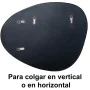 Espejo de pared Alexandra House Living Negro Madera Abstracto 75 x 1,7 x 64 cm de Alexandra House Living, Espejos de pared - ...