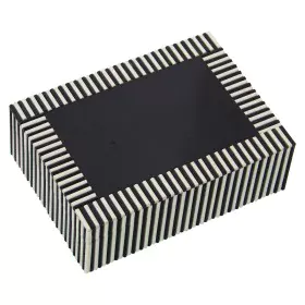 Guarda-Joias Alexandra House Living Branco Preto Plástico 18 x 6 x 13 cm de Alexandra House Living, Caixas - Ref: D1625313, P...