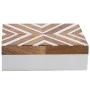 Caja-Joyero Alexandra House Living Blanco Marrón Plástico 18 x 6 x 13 cm de Alexandra House Living, Cajas - Ref: D1625316, Pr...