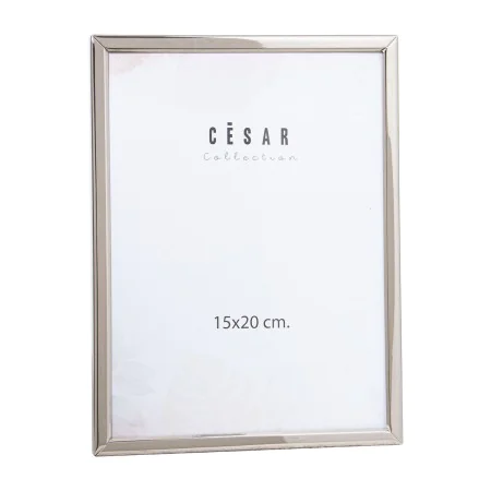 Photo frame Alexandra House Living Silver Metal 15 x 20 x 1 cm by Alexandra House Living, Table and wall frames - Ref: D16253...