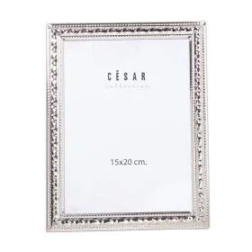 Moldura de Fotos Alexandra House Living Prateado Metal 17 x 22 x 1 cm de Alexandra House Living, Molduras de parede e mesa - ...