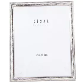 Photo frame Alexandra House Living Silver Metal 22 x 27 x 1 cm by Alexandra House Living, Table and wall frames - Ref: D16253...