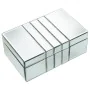 Guarda-Joias Alexandra House Living Cinzento Cristal Espelho 22 x 9 x 14 cm de Alexandra House Living, Caixas - Ref: D1625416...