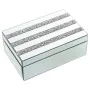 Guarda-Joias Alexandra House Living Cinzento Cristal Espelho 22 x 9 x 14 cm de Alexandra House Living, Caixas - Ref: D1625417...